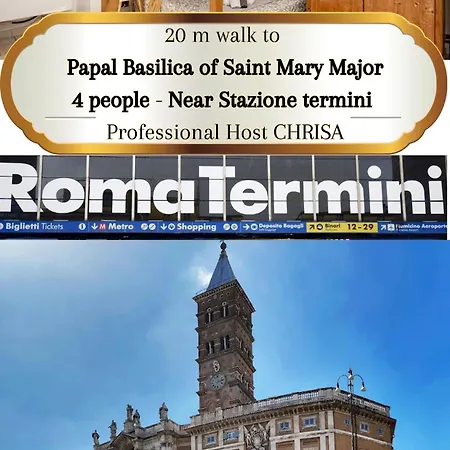 Santa Maria Maggiore's Near Termini Station Διαμέρισμα